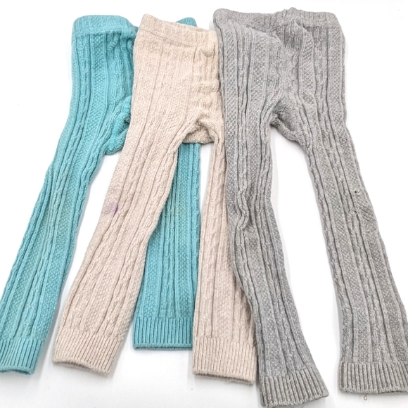 Mini Boden Other - 3 Mini Boden Footless Tights Leggings 2T 3T